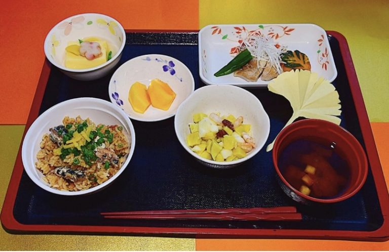 基幹病院　秋のお楽しみ献立