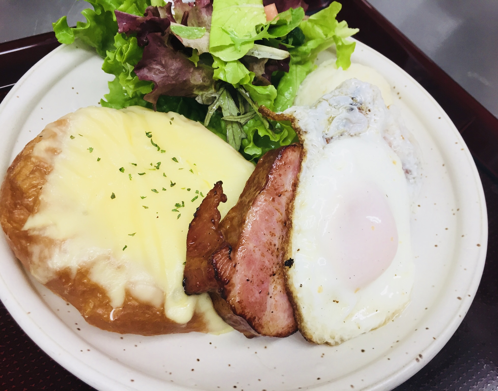 ◆施設職員昼食セレクト　クロックムッシュ