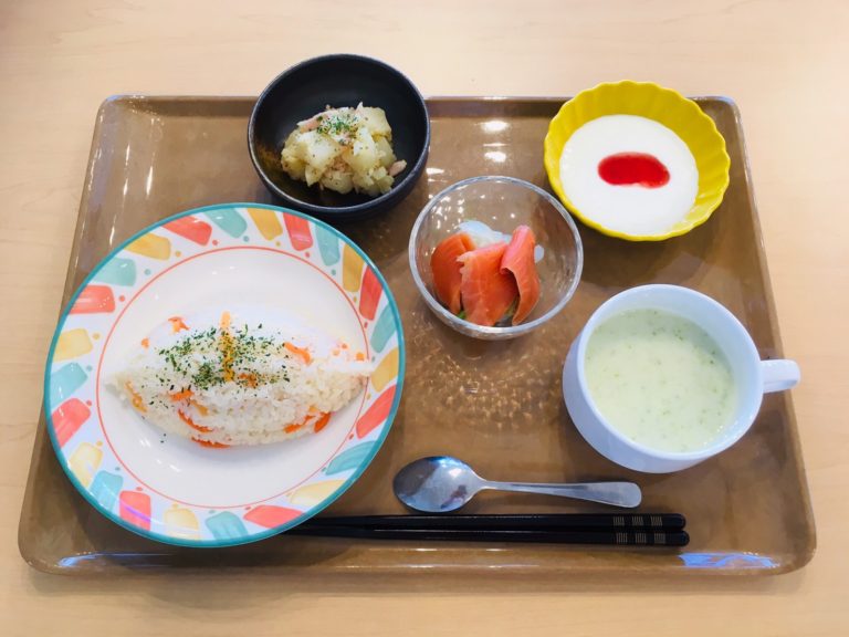 地域密着型特養　道産食材デー