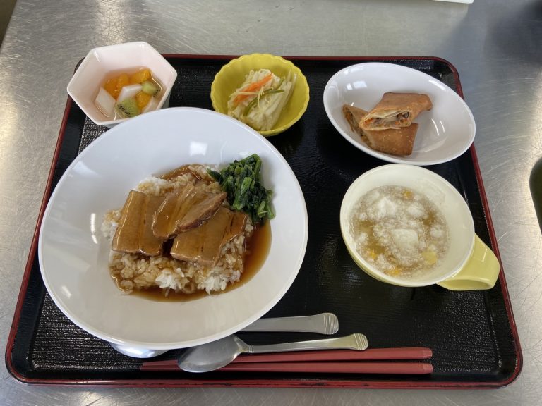 高齢者住宅　中華定食