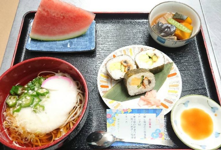 高齢者住宅　夏のごちそう日献立